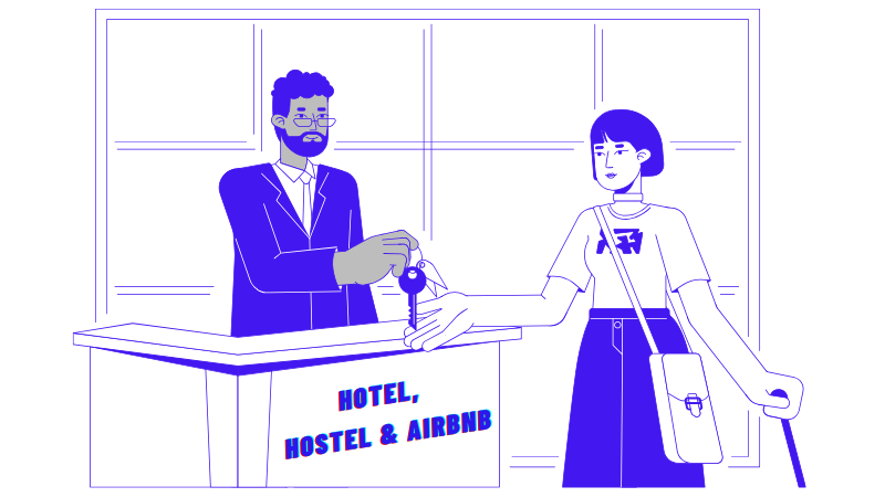 Vista de check-ins
